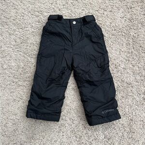 Columbia Kids Black Snow/Winter Pants 2T